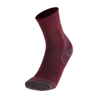 Skarpety turystyczne Comodo lekkie bordowe Comodo