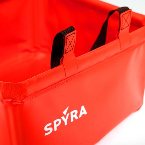 Składane wiadro na wodę SpyraBase czerwony Spyra
