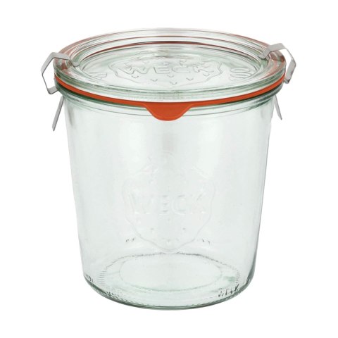 Słoik Weck Mold z pokrywką, uszczelką i 2 zapinkami 580 ml, 6 szt Weck