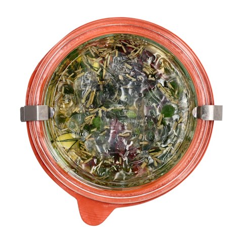 Słoik Weck Mold z pokrywką, uszczelką i 2 zapinkami 580 ml, 6 szt Weck