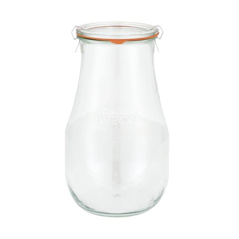 Słoik Weck Tulip z pokrywką, uszczelką i 2 zapinkami 2700 ml 4 szt Weck