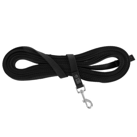 Smycz K9 Thorn do tropienia i pracy, czarna 20 mm / 10 m K9 Thorn