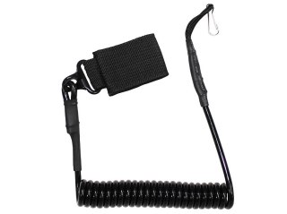 Smycz do pistoletu czarna MFH - Max Fuchs