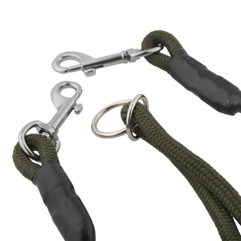 Smycz przepinana 4wild 260 cm 10 mm khaki 4wild.eu