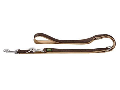 Smycz Hunter Neopren brązowa Hunter