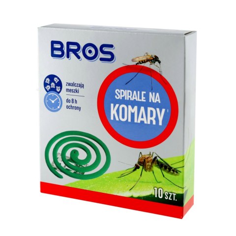 Spirala Bros na komary 10 szt Bros