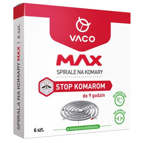 Spirale Vaco na komary Max, 6 szt Vaco