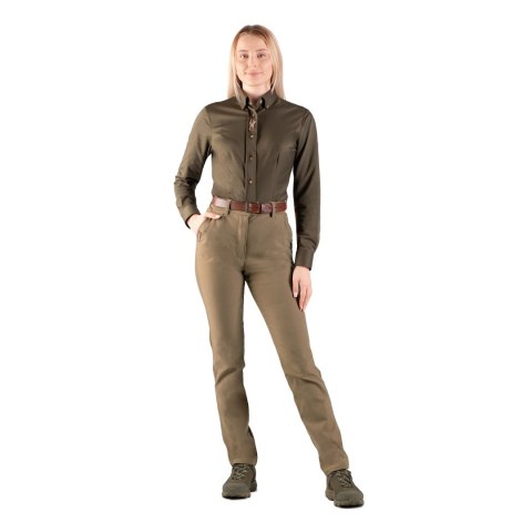 Spodnie damskie Tagart Falcon brązowe Tagart