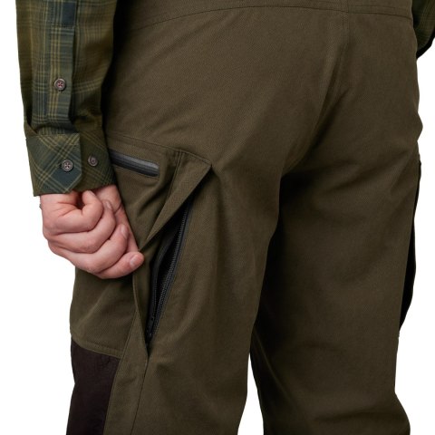 Spodnie myśliwskie Härkila Driven Hunt HWS leather Willow green, shadow brown Härkila