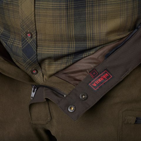 Spodnie myśliwskie Härkila Driven Hunt HWS leather Willow green, shadow brown Härkila