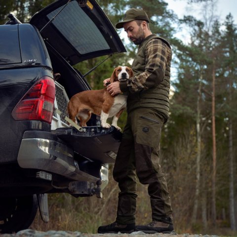 Spodnie myśliwskie Härkila Driven Hunt HWS leather Willow green, shadow brown Härkila