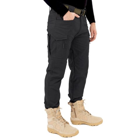 Spodnie taktyczne Texar Elite Pro 2.0 micro ripstop czarne Texar
