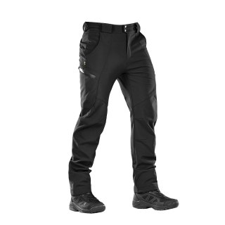 Spodnie trekkingowe M-Tac Soft Shell Winter czarne M-Tac