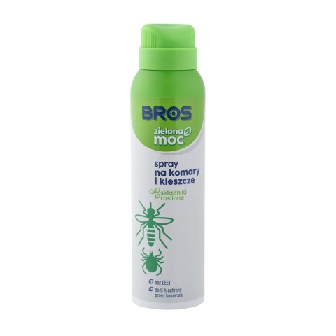 Spray Bros na komary i kleszcze 90 ml, zielona moc Bros
