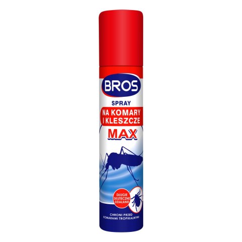 Spray Bros na komary i kleszcze Max 90 ml Bros