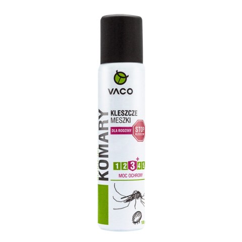 Spray Vaco na komary, kleszcze i meszki 100 ml Vaco