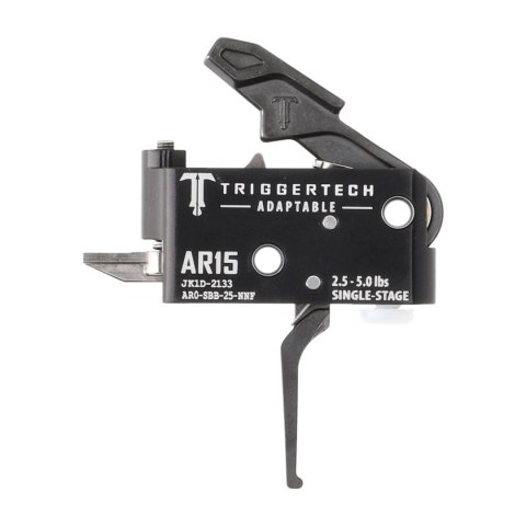 Spust Triggertech AR15 Adaptable Flat - język spustowy prosty - Single Stage TriggerTech