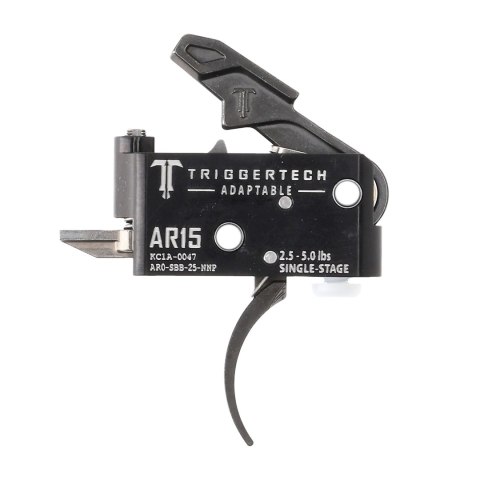 Spust Triggertech AR15 Adaptable Pro Curved - język spustowy wygięty - Single Stage TriggerTech