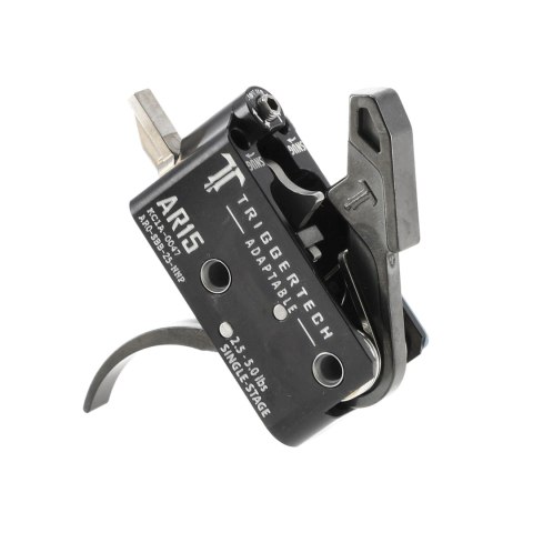 Spust Triggertech AR15 Adaptable Pro Curved - język spustowy wygięty - Single Stage TriggerTech