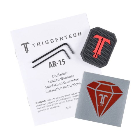 Spust Triggertech AR15 Diamond Flat PVD język spustowy prosty - Two Stage TriggerTech