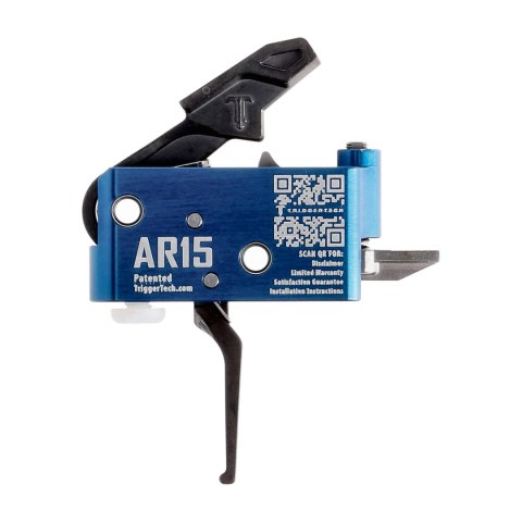 Spust Triggertech AR15 Diamond PVD Black Flat- język spustowy prosty - Single Stage TriggerTech