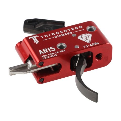 Spust Triggertech AR15 Diamond Pro Curved - język spustowy wygięty - Two Stage TriggerTech