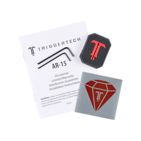 Spust Triggertech AR15 Diamond Pro Curved - język spustowy wygięty - Two Stage TriggerTech