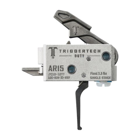 Spust Triggertech AR15 Duty 3,5 lb - język spustowy prosty - Single Stage TriggerTech