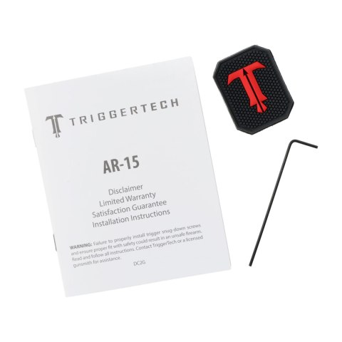 Spust Triggertech AR15 Duty 3,5 lb - język spustowy prosty - Single Stage TriggerTech