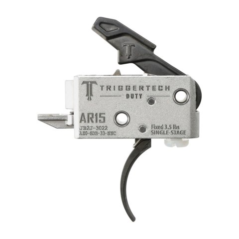 Spust Triggertech AR15 Duty 3,5 lb - język spustowy zakrzywiony - Single Stage TriggerTech