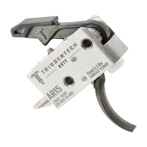 Spust Triggertech AR15 Duty 3,5 lb - język spustowy zakrzywiony - Single Stage TriggerTech
