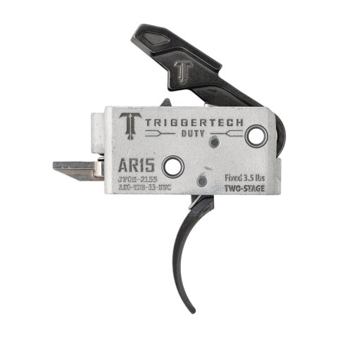 Spust Triggertech AR15 Duty 3,5 lb - język spustowy zakrzywiony - Two Stage TriggerTech