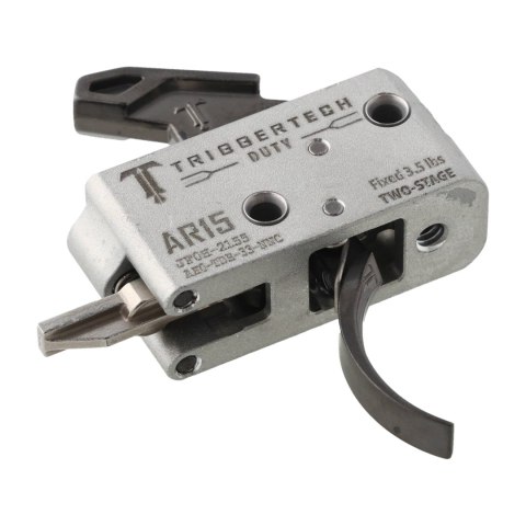 Spust Triggertech AR15 Duty 3,5 lb - język spustowy zakrzywiony - Two Stage TriggerTech