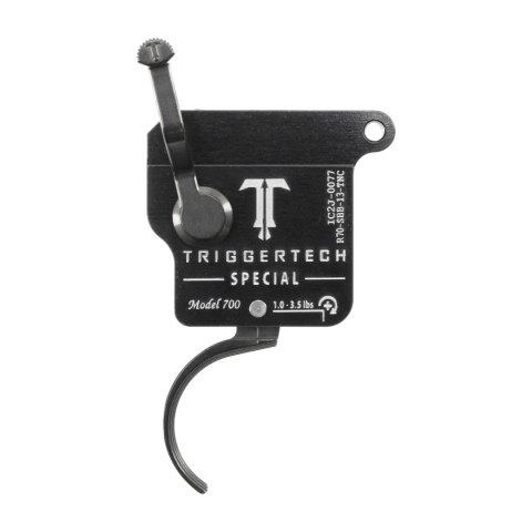 Spust Triggertech R700 Special PVD Black Curved - język spustowy wygięty - One Stage TriggerTech