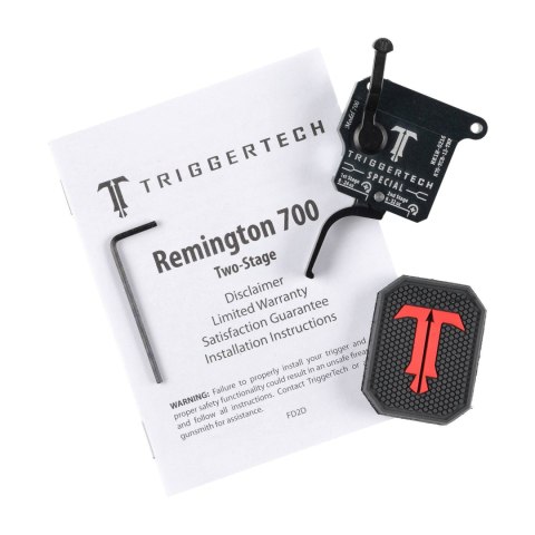 Spust Triggertech R700 Special PVD Black - język spustowy prosty - Two Stage TriggerTech