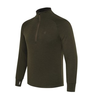 Sweter męski Beretta Merino Half Zip, zielony Beretta