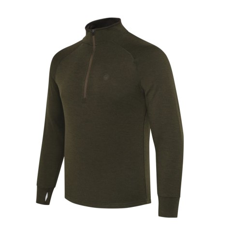 Sweter męski Beretta Merino Half Zip, zielony Beretta