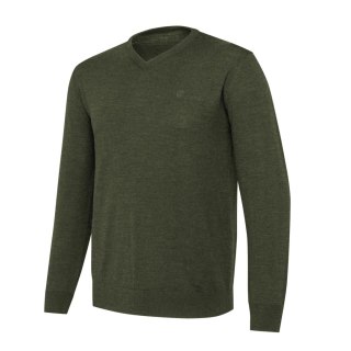 Sweter męski Beretta Merino V Neck zielony Beretta