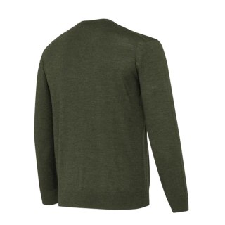 Sweter męski Beretta Merino V Neck zielony Beretta
