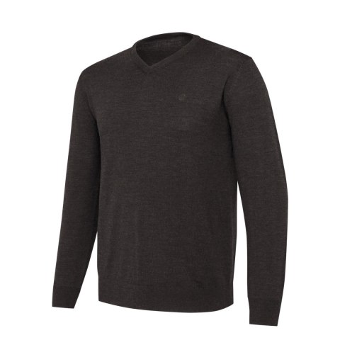 Sweter męski myśliwski Beretta Merino V Neck brązowy Beretta