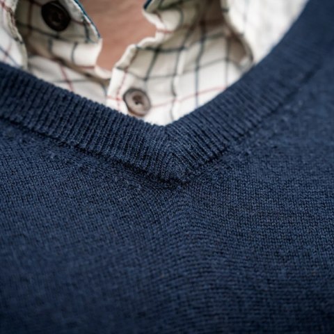 Sweter męski myśliwski Seeland Pine Dark Sapphire Seeland