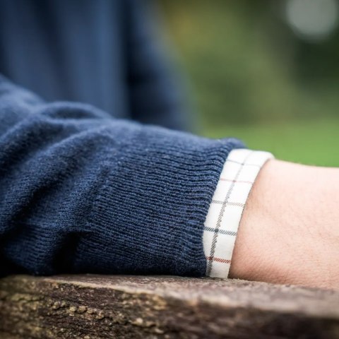 Sweter męski myśliwski Seeland Pine Dark Sapphire Seeland