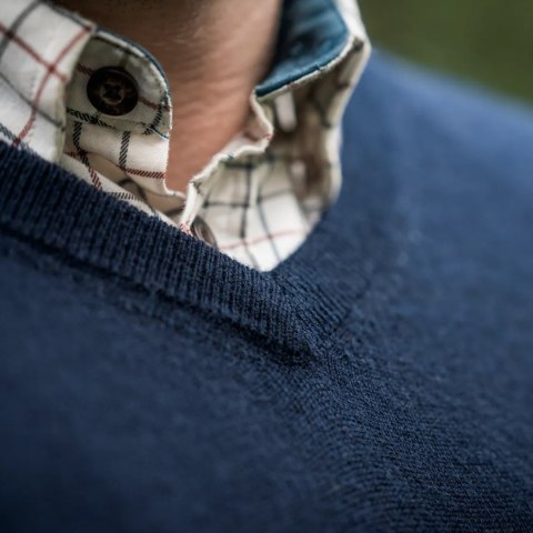 Sweter męski myśliwski Seeland Pine Dark Sapphire Seeland