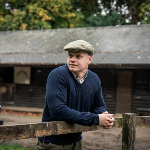 Sweter męski myśliwski Seeland Pine Dark Sapphire Seeland