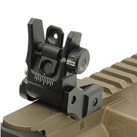 Przeziernik składany do AR-15 Leapers UTG Super Slim Sight Leapers